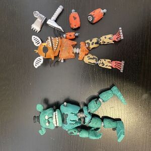 PARTS Five Guys At Freddys Action Figures 2 Dreadbear and Grim foxy PLEASE READ